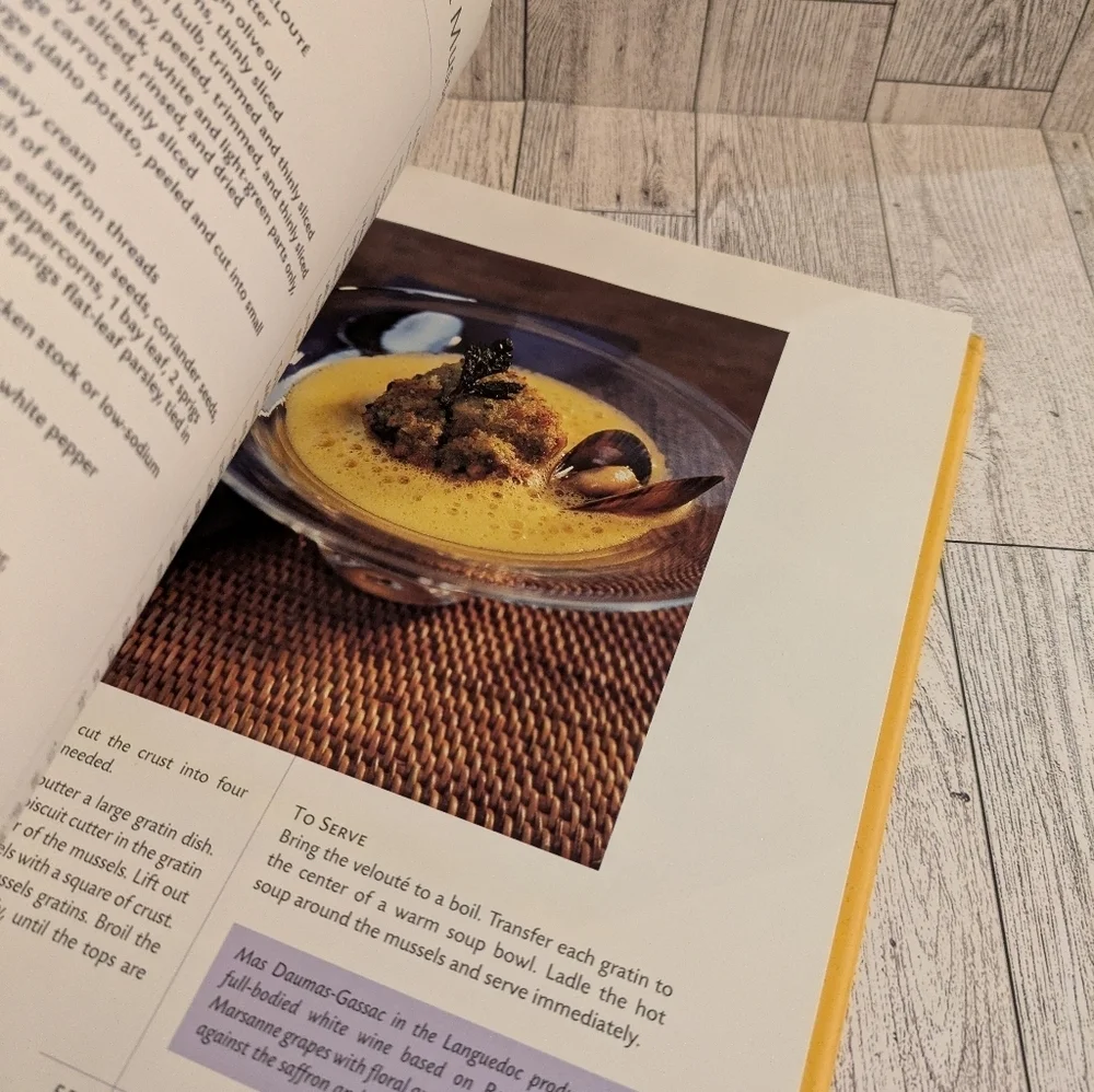 's Entertaining Cookbook with Cream Cover Daniel's Dish